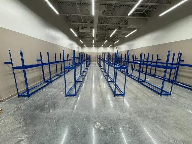 shelving parts room inventory